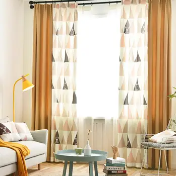 Nordic Geometric Splicing Curtain Thermal Insulated Blackout Window Treatment Drapes Curtains For Living Room Bedroom Coffee
Nordic Geometric Splicing Curtain Thermal Insulated Blackout Window Treatment Drapes Curtains For Living Room Bedroom Coffee