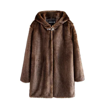 2020 Large Size Loose Faux Fur Coat Women Winter Thick Warm Overcoat Imitation Fur Hooded Mink Coat Female Hooded Jackets OK322
2020 Large Size Loose Faux Fur Coat Women Winter Thick Warm Overcoat Imitation Fur Hooded Mink Coat Female Hooded Jackets OK322