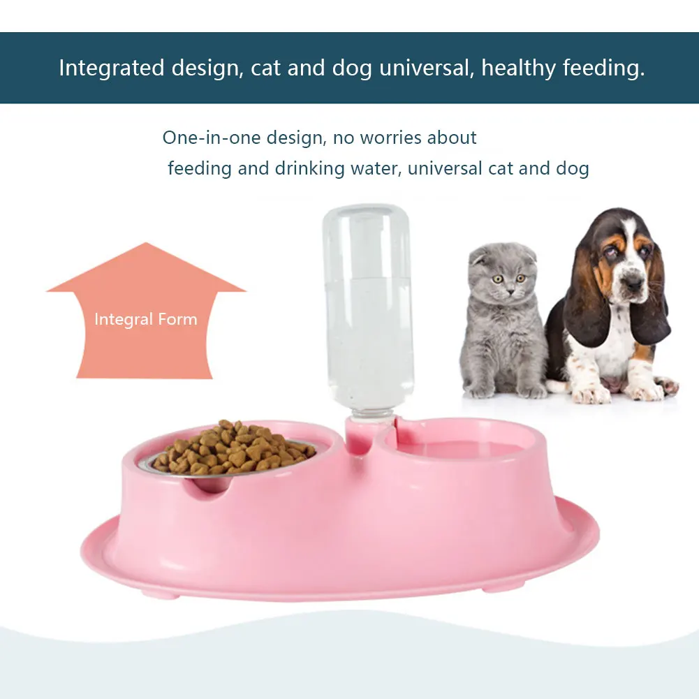 Stainless Steel Non-Slip Splash-Proof Pet Cat Bowl Dog Water Feeder Automatic Continuous Water Double Bow Feeder Pet Supplies
Stainless Steel Non-Slip Splash-Proof Pet Cat Bowl Dog Water Feeder Automatic Continuous Water Double Bow Feeder Pet Supplies