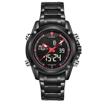 

Naviforce Collar Xiang 9050 Men Leisure Super Complex Function Timing More Function Waterproof Watch