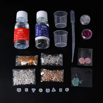 1 1 Set Silicone Mold Epoxy Resin Crafts DIY Jewelry Making Beginners Tool Handmade Cup Powder Gloves Disposable Earrings Shape
1 1 Set Silicone Mold Epoxy Resin Crafts DIY Jewelry Making Beginners Tool Handmade Cup Powder Gloves Disposable Earrings Shape