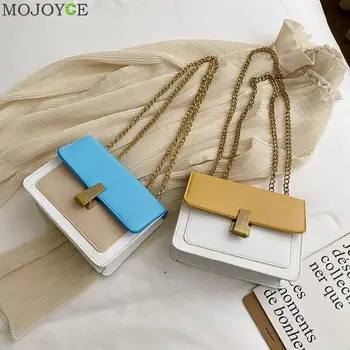 PU Leather Women Chain Square Shoulder Pouch Fashion Hit Color Crossbody Bag Popular Simple Female Daily Bag
PU Leather Women Chain Square Shoulder Pouch Fashion Hit Color Crossbody Bag Popular Simple Female Daily Bag