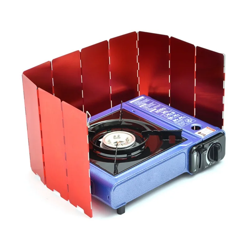 10 Plates Outdoor Camping Cooking Windproof Screen Foldable Aluminium Alloy Gas Stoves Windshield Outdoor Stove Wind Shield
10 Plates Outdoor Camping Cooking Windproof Screen Foldable Aluminium Alloy Gas Stoves Windshield Outdoor Stove Wind Shield