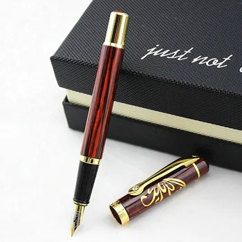Luxury Metal Fountain Pen diamond Golden clip 0.5mm Good Gift ink Pen For Friend Office & School Supplies
Luxury Metal Fountain Pen diamond Golden clip 0.5mm Good Gift ink Pen For Friend Office & School Supplies