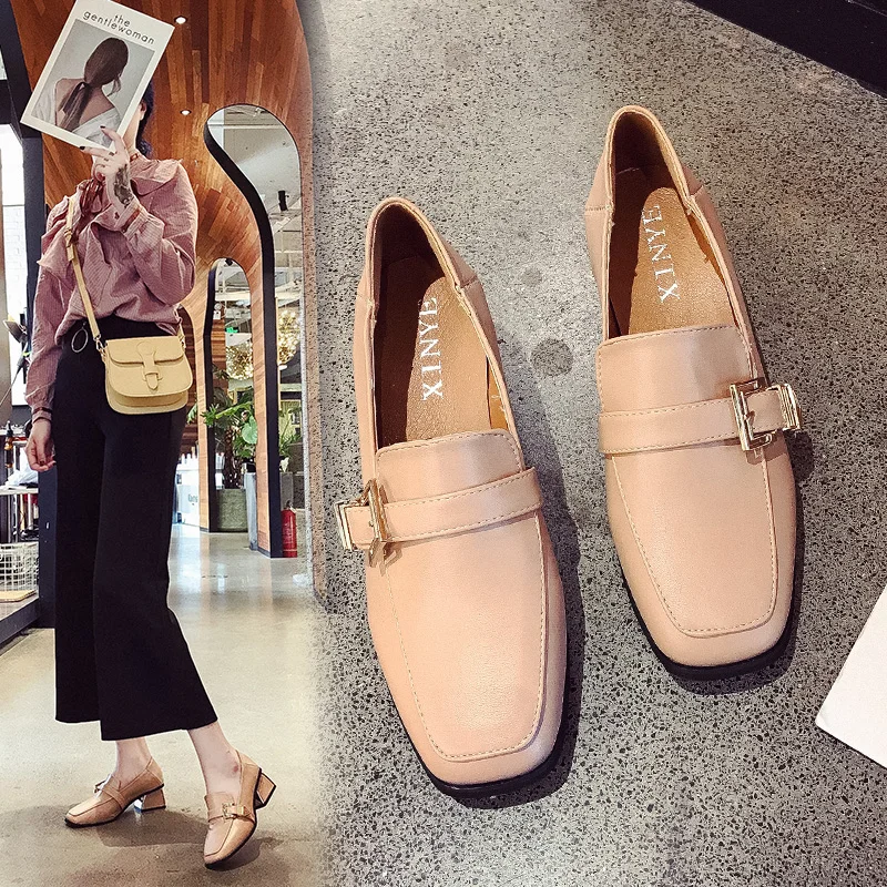 Shallow Mouth 2019 Fashion Women's All-Match Oxford Female Shoe Loafers Woman Autumn Flat Shoes Pointed Toe Slip-on Soft Casual
Shallow Mouth 2019 Fashion Women's All-Match Oxford Female Shoe Loafers Woman Autumn Flat Shoes Pointed Toe Slip-on Soft Casual