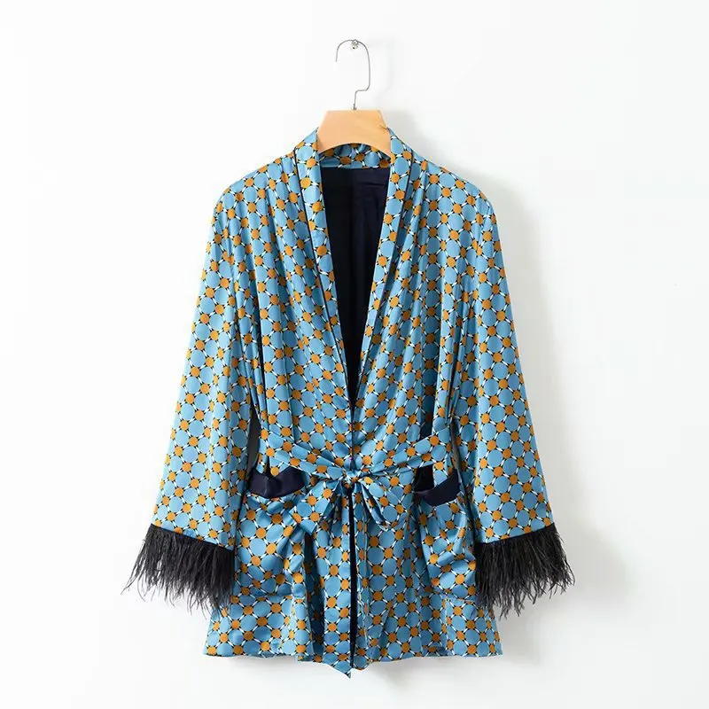2018 Western Style Spring And Summer WOMEN'S Dress New Style Feather Flowing Casual Suit Jacket
2018 Western Style Spring And Summer WOMEN'S Dress New Style Feather Flowing Casual Suit Jacket