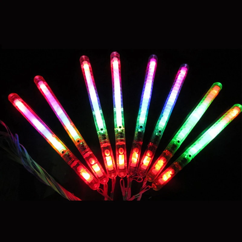 

Led Party Rave Flashing Wand LED/Light Up/Glowing Stick Patrol Blinking Concert Party Favors glow party supplies 12pcs/lot