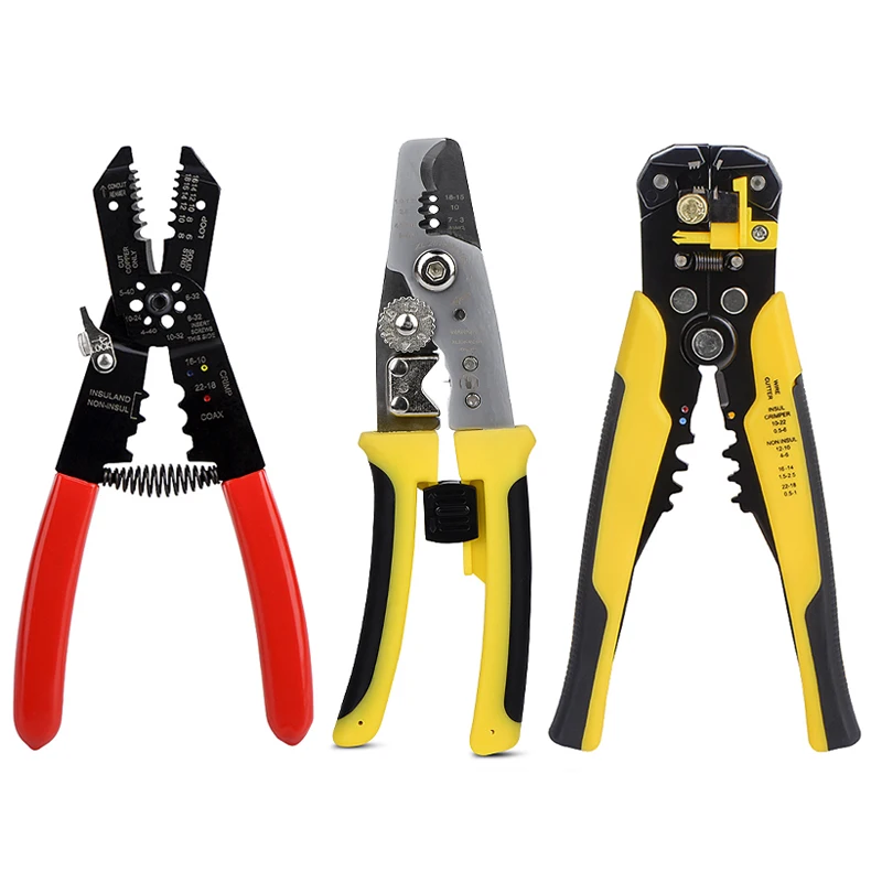 Multifunctional Wire Cutter Automatic Stripper Cable Cutter Stripping Tools Crimping Pliers Hand Hool QHTITEC
Multifunctional Wire Cutter Automatic Stripper Cable Cutter Stripping Tools Crimping Pliers Hand Hool QHTITEC