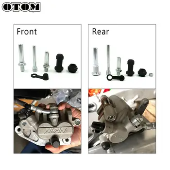 OTOM Brake Caliper Repair Kit Motorcycle Universal Front/Rear Nissin Caliper Guide Pin Rebuild Kit For CRF KX RM YZ125 WR250R
OTOM Brake Caliper Repair Kit Motorcycle Universal Front/Rear Nissin Caliper Guide Pin Rebuild Kit For CRF KX RM YZ125 WR250R