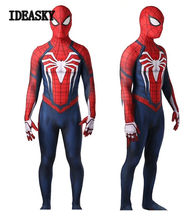 Косплей костюмы на Хэллоуин для мужчин взрослых супергерои игра ps4 insomniac Человек