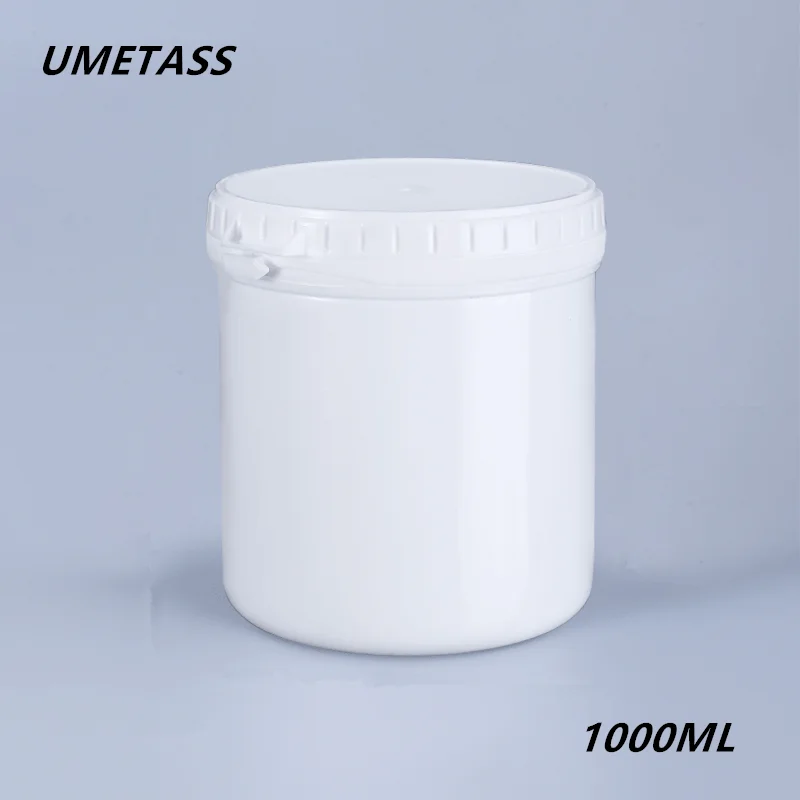Umetass 1000ml Empty Plastic Jar For Cosmetic Cream Makeup Container Food Grade Food Liquid Storage Box Leakproof 1pcs Aliexpress