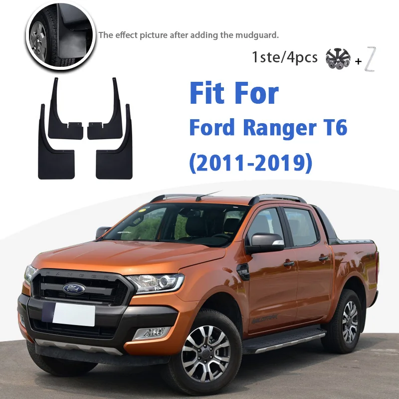 For Ford Ranger 2011-2019 T6 Front Rear 4pcs Mudflaps Mudguard Car Accessories Auto Styline Mud Flap Guards Fender Splash
For Ford Ranger 2011-2019 T6 Front Rear 4pcs Mudflaps Mudguard Car Accessories Auto Styline Mud Flap Guards Fender Splash