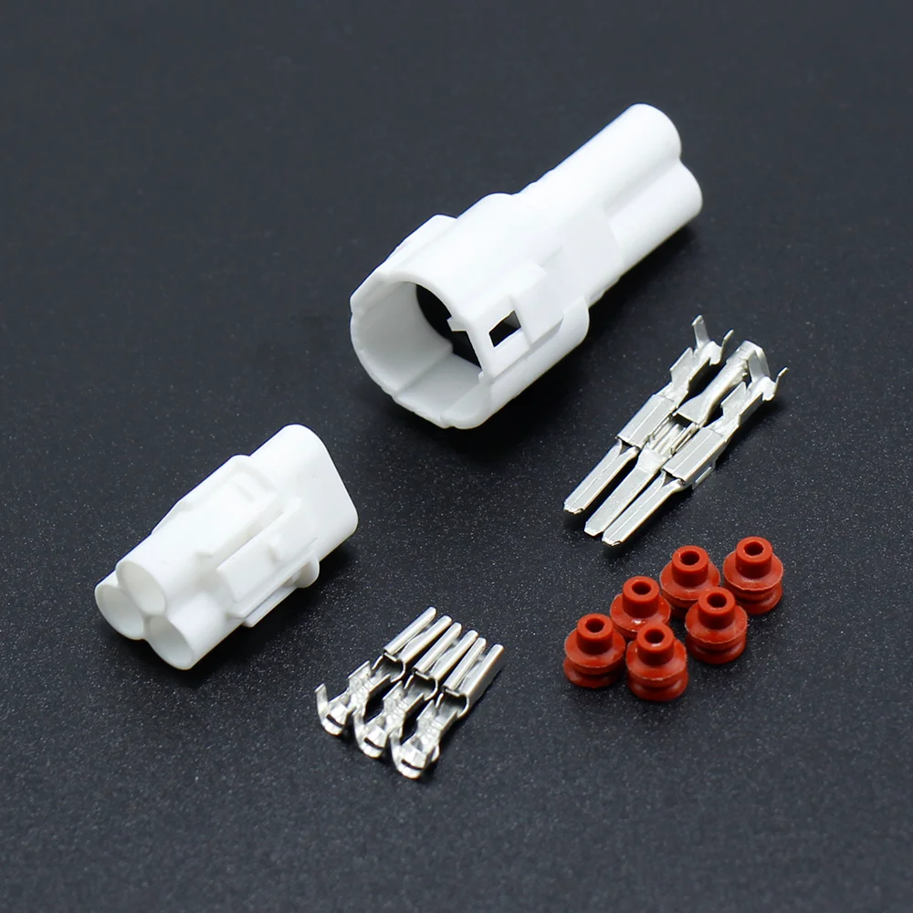 2/3/5 Sets 3 Pin Way Male Female White Automotive Connector For Motorcycle Waterproof Socket Auto Electric Wire Connecting
2/3/5 Sets 3 Pin Way Male Female White Automotive Connector For Motorcycle Waterproof Socket Auto Electric Wire Connecting