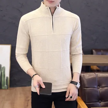 2020 Men's Sweaters Autumn Winter Warm Cashmere Wool Zipper Pullover Sweaters Man Casual Knitwear Plus Size M-XXXL
2020 Men's Sweaters Autumn Winter Warm Cashmere Wool Zipper Pullover Sweaters Man Casual Knitwear Plus Size M-XXXL