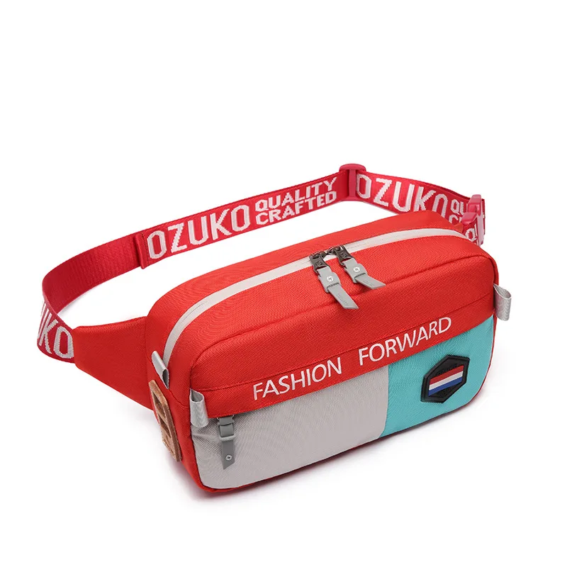 Ozuko New Style Sports Chest Pack Outdoor Waterproof MEN'S Single-shoulder Bag Creative Men Crossbody Bag Fashion Waist Bag
Ozuko New Style Sports Chest Pack Outdoor Waterproof MEN'S Single-shoulder Bag Creative Men Crossbody Bag Fashion Waist Bag