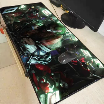 XGZ Funny Joker Anime Large Gaming Mouse Pad Lock Edge Mouse Mat for Laptop Computer Keyboard Pad Desk Pad for Dota 2 Mousepad
XGZ Funny Joker Anime Large Gaming Mouse Pad Lock Edge Mouse Mat for Laptop Computer Keyboard Pad Desk Pad for Dota 2 Mousepad