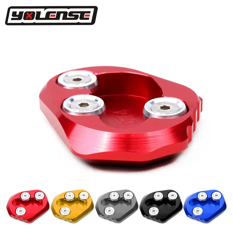 Motorcycle CNC Kickstand Foot Side Stand Extension Pad Support Plate Enlarge Stand For YAMAHA YZF-R6 YZF R6 YZFR6 2017 2018 
Motorcycle CNC Kickstand Foot Side Stand Extension Pad Support Plate Enlarge Stand For YAMAHA YZF-R6 YZF R6 YZFR6 2017 2018