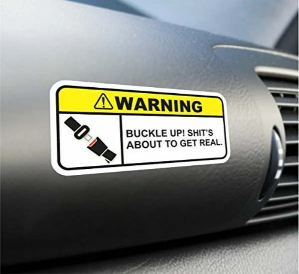 Aliauto Text Car Sticker Buckle Upi! Shit's about To Get Real for Skoda Volvo Honda Civic Mitsubishi Vinyl Decal 6cm*10cm
Aliauto Text Car Sticker Buckle Upi! Shit's about To Get Real for Skoda Volvo Honda Civic Mitsubishi Vinyl Decal 6cm*10cm