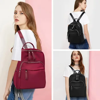 8.5L Woman Backpack 2020 Small School Travel Backpack Women Fashion Casual Backpacks Red Black Womens Bagpack * New Soft Handle
8.5L Woman Backpack 2020 Small School Travel Backpack Women Fashion Casual Backpacks Red Black Womens Bagpack * New Soft Handle