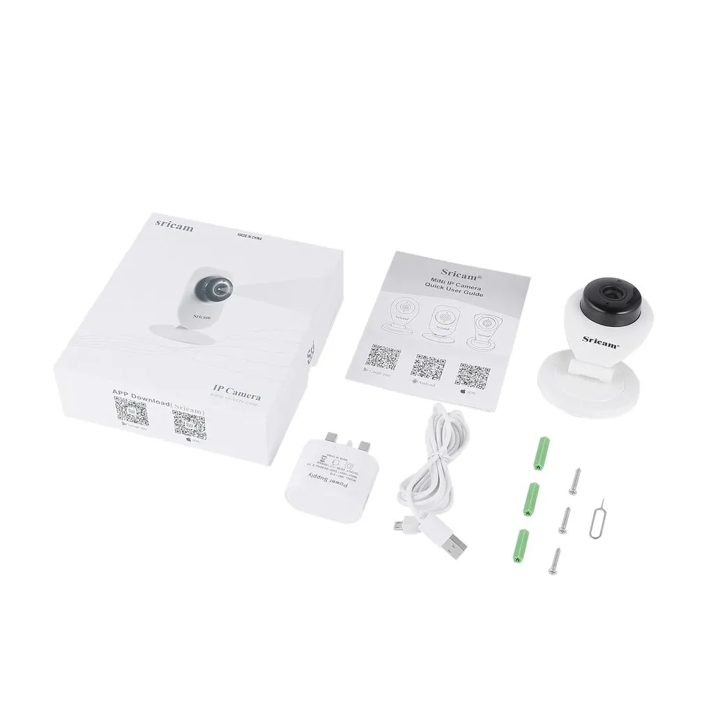 Sricam 1080P Home Security IP Camera Audio Wireless Mini Camera Night Vision WiFi Camera Baby Monitor
Sricam 1080P Home Security IP Camera Audio Wireless Mini Camera Night Vision WiFi Camera Baby Monitor
