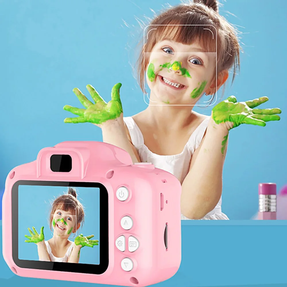 2 Inch HD Screen Chargable Digital Mini Camera Kids Cartoon Cute Camera Toys Outdoor Photography Props for Child Birthday Gift
2 Inch HD Screen Chargable Digital Mini Camera Kids Cartoon Cute Camera Toys Outdoor Photography Props for Child Birthday Gift