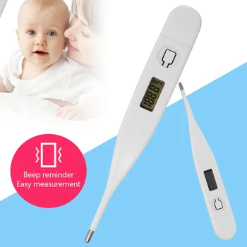 Electronic Digital LCD Thermometer Baby Adult Body Safe Oral Thermometers BMF88
Electronic Digital LCD Thermometer Baby Adult Body Safe Oral Thermometers BMF88