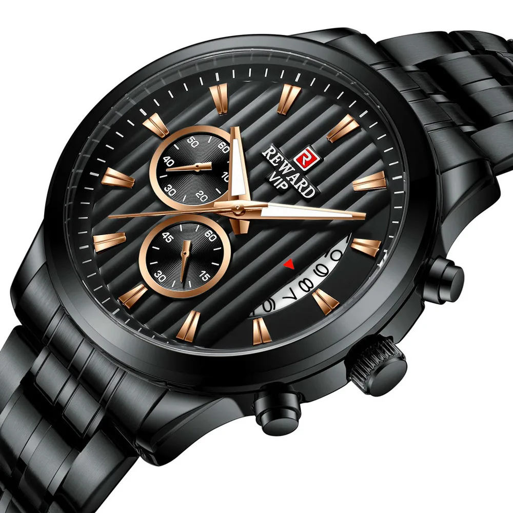 Top Brand Luxury Mens Watches Stainless Steel Quartz Sport Watch Men Chronograph Waterproof Wrist Watches Male Clock
Top Brand Luxury Mens Watches Stainless Steel Quartz Sport Watch Men Chronograph Waterproof Wrist Watches Male Clock