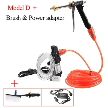 Household Portable Car Washer 12 V High-Pressure Car Wash Pump 72W 6.0L/min Auto Wash with Water Gun & Brush Choose
Household Portable Car Washer 12 V High-Pressure Car Wash Pump 72W 6.0L/min Auto Wash with Water Gun & Brush Choose