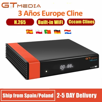 GTMedia V8 NOVA Satellite Receiver Bult-in WiFi +3 Year Europe Cline Full HD DVB-S2/S Freesat V8 Honor Receptor Spain poland
GTMedia V8 NOVA Satellite Receiver Bult-in WiFi +3 Year Europe Cline Full HD DVB-S2/S Freesat V8 Honor Receptor Spain poland
