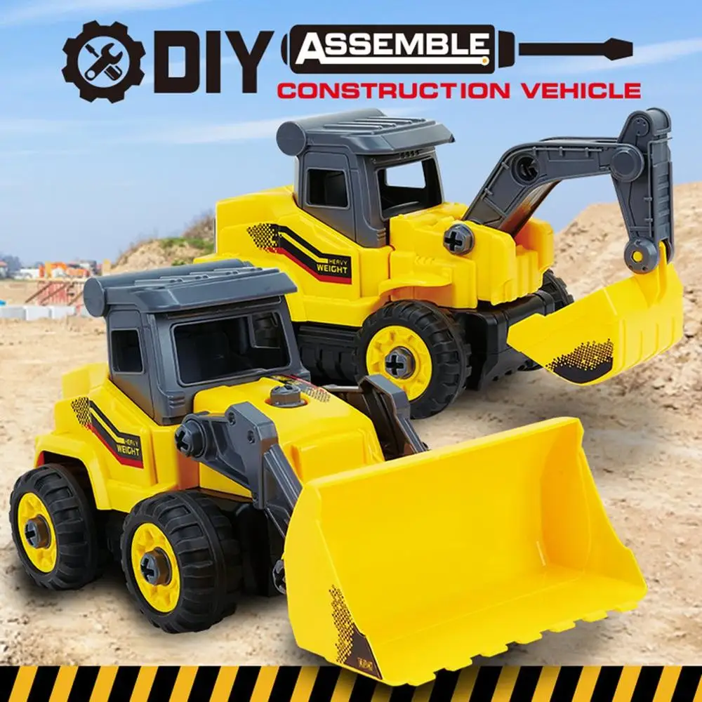 RC Car DIY Excavator Remote Toy Truck Radio Control Machine Assembly Model Building Disassembly Engineering Bulldozer
RC Car DIY Excavator Remote Toy Truck Radio Control Machine Assembly Model Building Disassembly Engineering Bulldozer