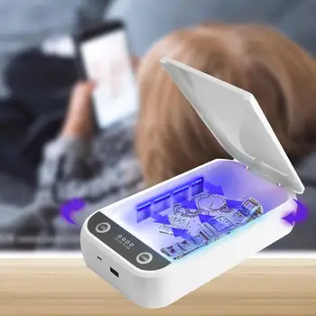 Portable UV Disinfection Box with USB UV Sterilizer Box for Phone Toothbrush Mask Cleaner Personal Disinfection Cabinet
Portable UV Disinfection Box with USB UV Sterilizer Box for Phone Toothbrush Mask Cleaner Personal Disinfection Cabinet