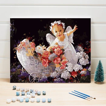 Paint Digital Oil Painting By Numbers Angel DIY Acrylic Coloring Art On Canvas Wall Pictures For Living Room Adults Hand-painted
Paint Digital Oil Painting By Numbers Angel DIY Acrylic Coloring Art On Canvas Wall Pictures For Living Room Adults Hand-painted