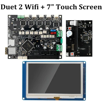Duet 2 Wifi V1.04 Motherboard Clone Reprap Firmware 32bit Duet2 WiFi Board + 4.3"Panel Touch Screen Controller 3D Printer Parts
Duet 2 Wifi V1.04 Motherboard Clone Reprap Firmware 32bit Duet2 WiFi Board + 4.3"Panel Touch Screen Controller 3D Printer Parts