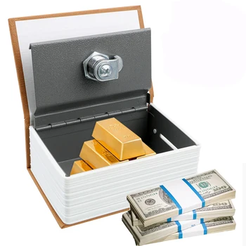 

NICEYARD Creative Dictionary Book Money Saving Box Piggy Banks With Hidden Secret Security Safe Lock Cash Coin Storage Box