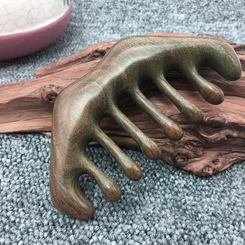 1pc Hair Comb Verawood Practical Green Sandalwood Wooden Comb Wooden Hair Comb Massage Wooden Comb for Ladies 
1pc Hair Comb Verawood Practical Green Sandalwood Wooden Comb Wooden Hair Comb Massage Wooden Comb for Ladies