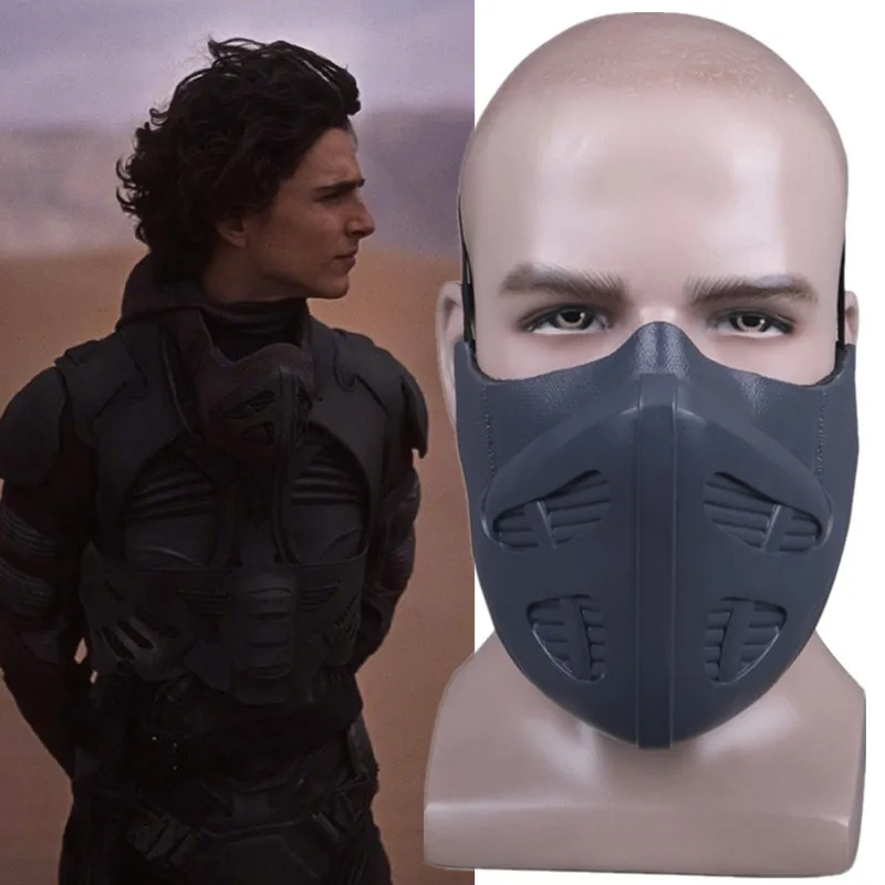 Movie Dune Cosplay Adult PVC Mask Armour Helmet Masks Halloween Party Costume Prop
Movie Dune Cosplay Adult PVC Mask Armour Helmet Masks Halloween Party Costume Prop
