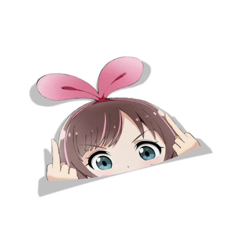 Creative Funny Poking Out Cute Beauty Head Car-Styling Stickers Decals Motorcycle Waterproof Window Sticker PVC 13cm X 10.3cm
Creative Funny Poking Out Cute Beauty Head Car-Styling Stickers Decals Motorcycle Waterproof Window Sticker PVC 13cm X 10.3cm