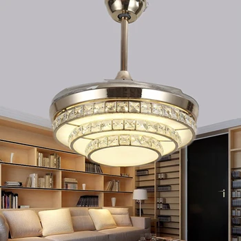 Modern 42 inch LED remote control invisible ceiling Fans lamp Three colors variable light bedroom living room decorative lamps
Modern 42 inch LED remote control invisible ceiling Fans lamp Three colors variable light bedroom living room decorative lamps