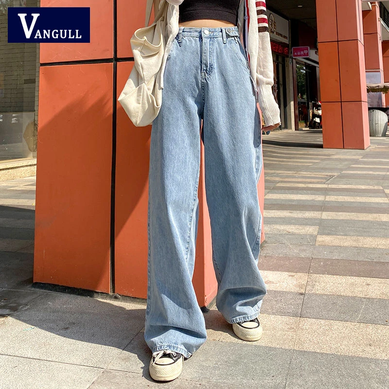 Vangull Woman Jeans High Waist Clothes Wide Leg Denim Clothing Blue Streetwear Vintage 2020 Fashion Harajuku Straight Pants
Vangull Woman Jeans High Waist Clothes Wide Leg Denim Clothing Blue Streetwear Vintage 2020 Fashion Harajuku Straight Pants