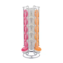 New Metal Coffee Pods Holder Iron Chrome Plating Stand Capsule Storage Rack
New Metal Coffee Pods Holder Iron Chrome Plating Stand Capsule Storage Rack