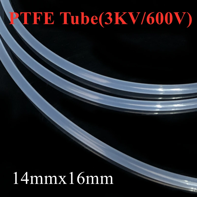 PTFE Tube ID 14mm x 16mm OD F46 Insulated Capillary Heat Protect Transmit Hose Rigid Pipes Temperature Corrosion Resistance 600V
PTFE Tube ID 14mm x 16mm OD F46 Insulated Capillary Heat Protect Transmit Hose Rigid Pipes Temperature Corrosion Resistance 600V