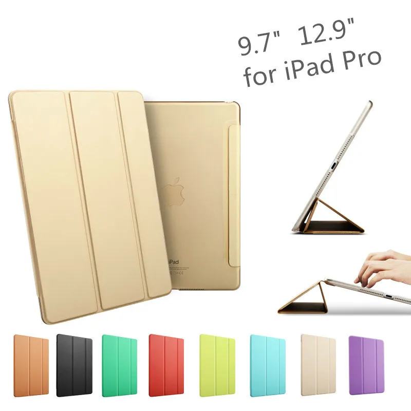 Ultra Slim Magnetic Smart Flip Stand PU Leather Cover for Apple Ipad Pro 9.7" / 12.9" I Pad Pro 9.7 12.9 Inch Tablet Case
Ultra Slim Magnetic Smart Flip Stand PU Leather Cover for Apple Ipad Pro 9.7" / 12.9" I Pad Pro 9.7 12.9 Inch Tablet Case