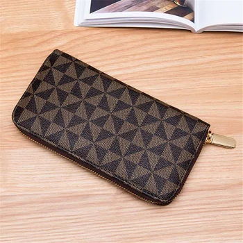 Stylish New Wallet Classical Plaid PU Purse Women Luxury Mini Cute Clip Handbag Vintage Multi-Function Lady Grid Trendy BillFord 
Stylish New Wallet Classical Plaid PU Purse Women Luxury Mini Cute Clip Handbag Vintage Multi-Function Lady Grid Trendy BillFord