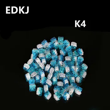 50pcs Connector Crimp Connection Terminals K4 Connector Waterproof Wiring Ethernet Cable Telephone Cord Terminals
50pcs Connector Crimp Connection Terminals K4 Connector Waterproof Wiring Ethernet Cable Telephone Cord Terminals