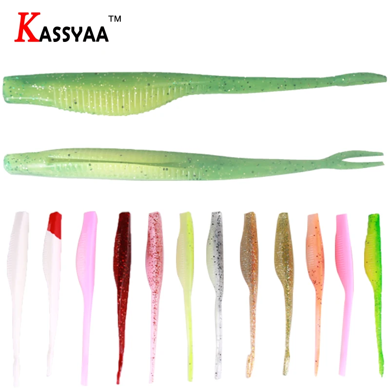 KASSYAA Split T Tail Fishing Lures Soft 6pc 125mm 6g Silicone Swimbait Wobblers Jerkbait Doule Color Drop Ship Baits For Fishing
KASSYAA Split T Tail Fishing Lures Soft 6pc 125mm 6g Silicone Swimbait Wobblers Jerkbait Doule Color Drop Ship Baits For Fishing