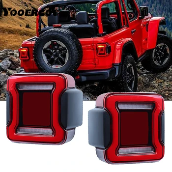 Pair Rear LED taillight Smoked European Vision LED Tail lamp for Jee-p Wrangler JL 2018 2019 with Reverse light brake turn signa
Pair Rear LED taillight Smoked European Vision LED Tail lamp for Jee-p Wrangler JL 2018 2019 with Reverse light brake turn signa