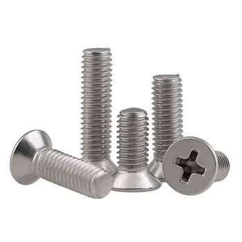 Philips Flat Head Machine Screw KM 304 Stainless Steel Cross Countersunk Head Bolt GB819 M2 M2.5 M3 M4 20Pcs
Philips Flat Head Machine Screw KM 304 Stainless Steel Cross Countersunk Head Bolt GB819 M2 M2.5 M3 M4 20Pcs