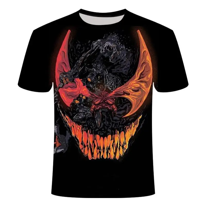 2019 New Men/women T Shirts Venom Compression Shirt 3D Printed Summer Short Sleeve avenger sweatshirt gym hiphop large size 6XL
2019 New Men/women T Shirts Venom Compression Shirt 3D Printed Summer Short Sleeve avenger sweatshirt gym hiphop large size 6XL