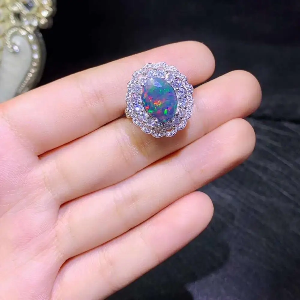 100% Natural and Real Opal Ring for Women Real 925 Sterling Silver Charm Fine Jewelry
100% Natural and Real Opal Ring for Women Real 925 Sterling Silver Charm Fine Jewelry