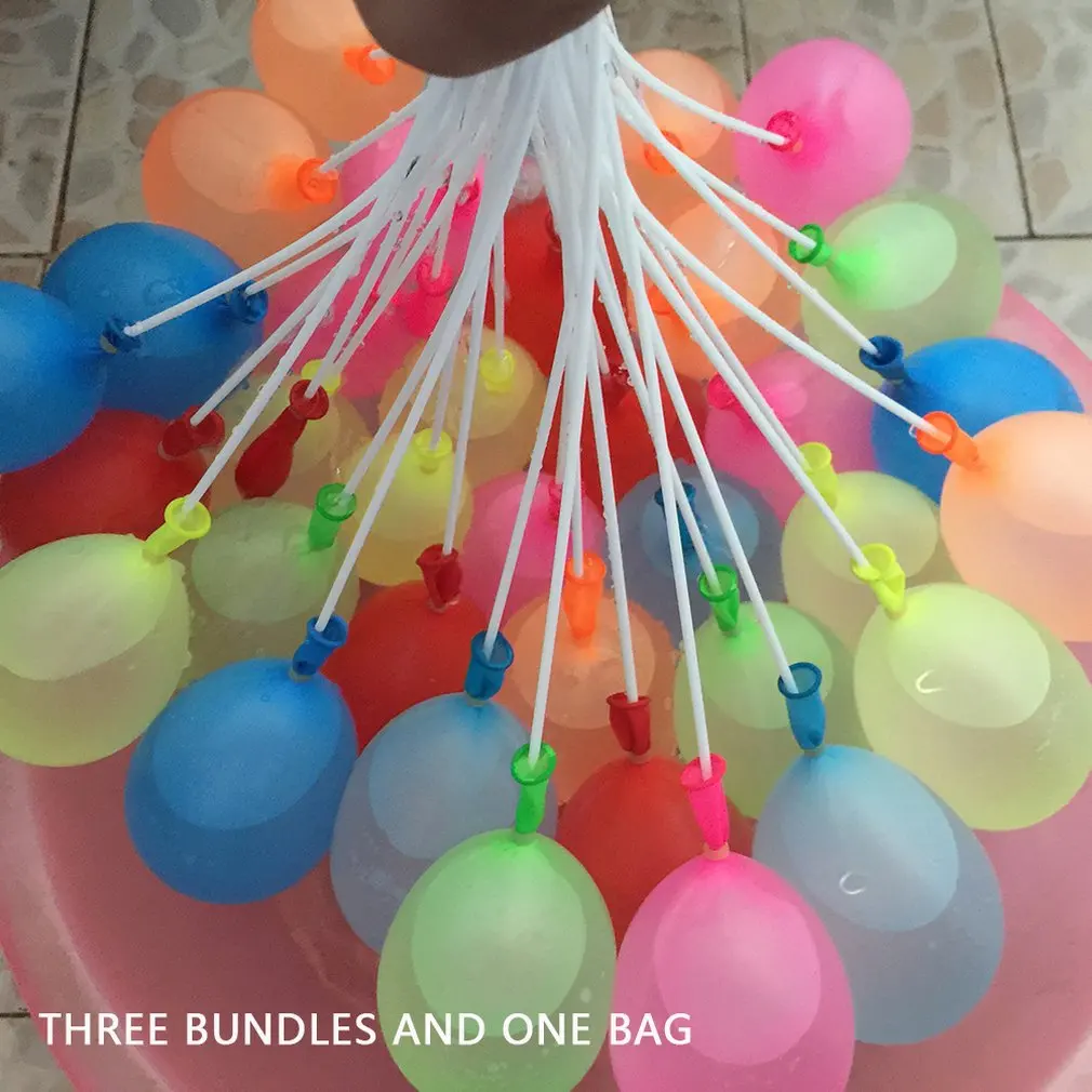 111pcs Water Balloons Quickly Filling Magic Bunch Balloons Bombs Instant Beach Toys Summer Outdoor Fighter Toys For Children
111pcs Water Balloons Quickly Filling Magic Bunch Balloons Bombs Instant Beach Toys Summer Outdoor Fighter Toys For Children